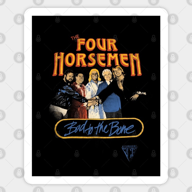 Four Horsemen Bad To The Bone Magnet by deadright